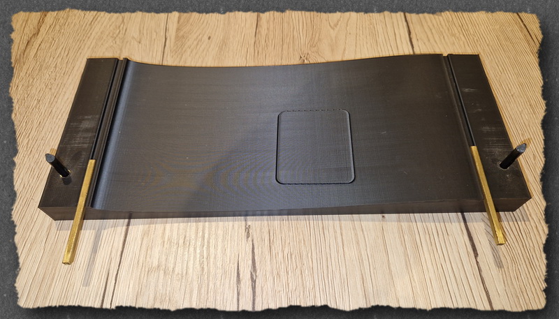Tragflächenform Salto erstellt im 3D - Druck