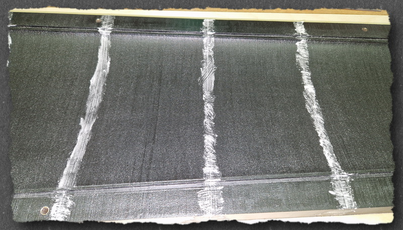 Tragflächenform Salto erstellt im 3D - Druck