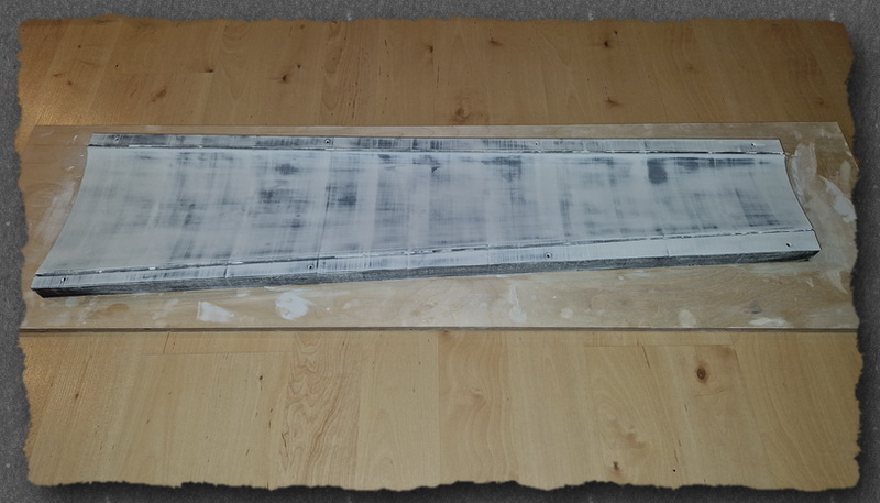 Tragflächenform Salto erstellt im 3D - Druck