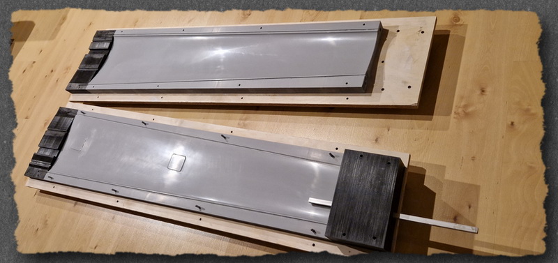 Tragflächenform Salto erstellt im 3D - Druck