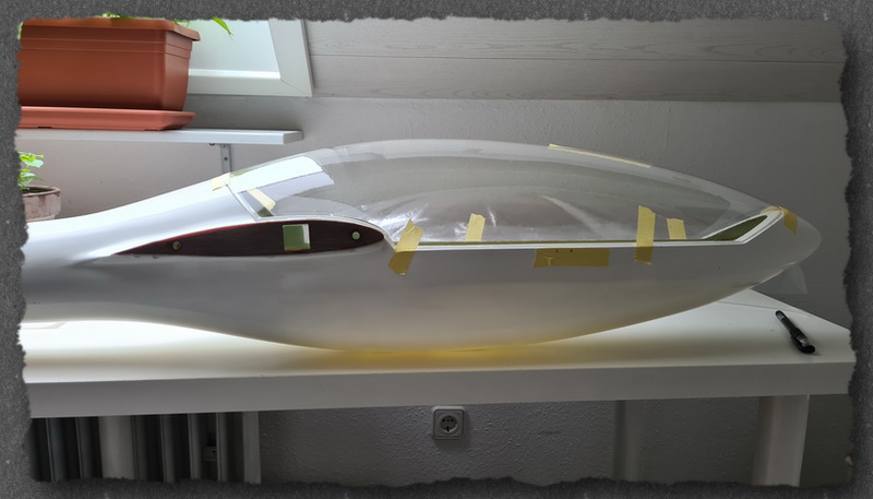 Kestrel 4,25m mit langer Haube (Rumpf)