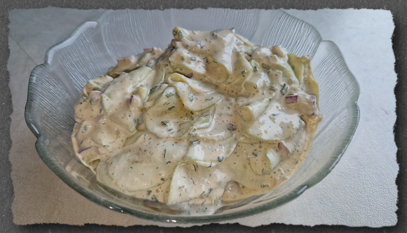 Gurkensalat a´la Oma Ella